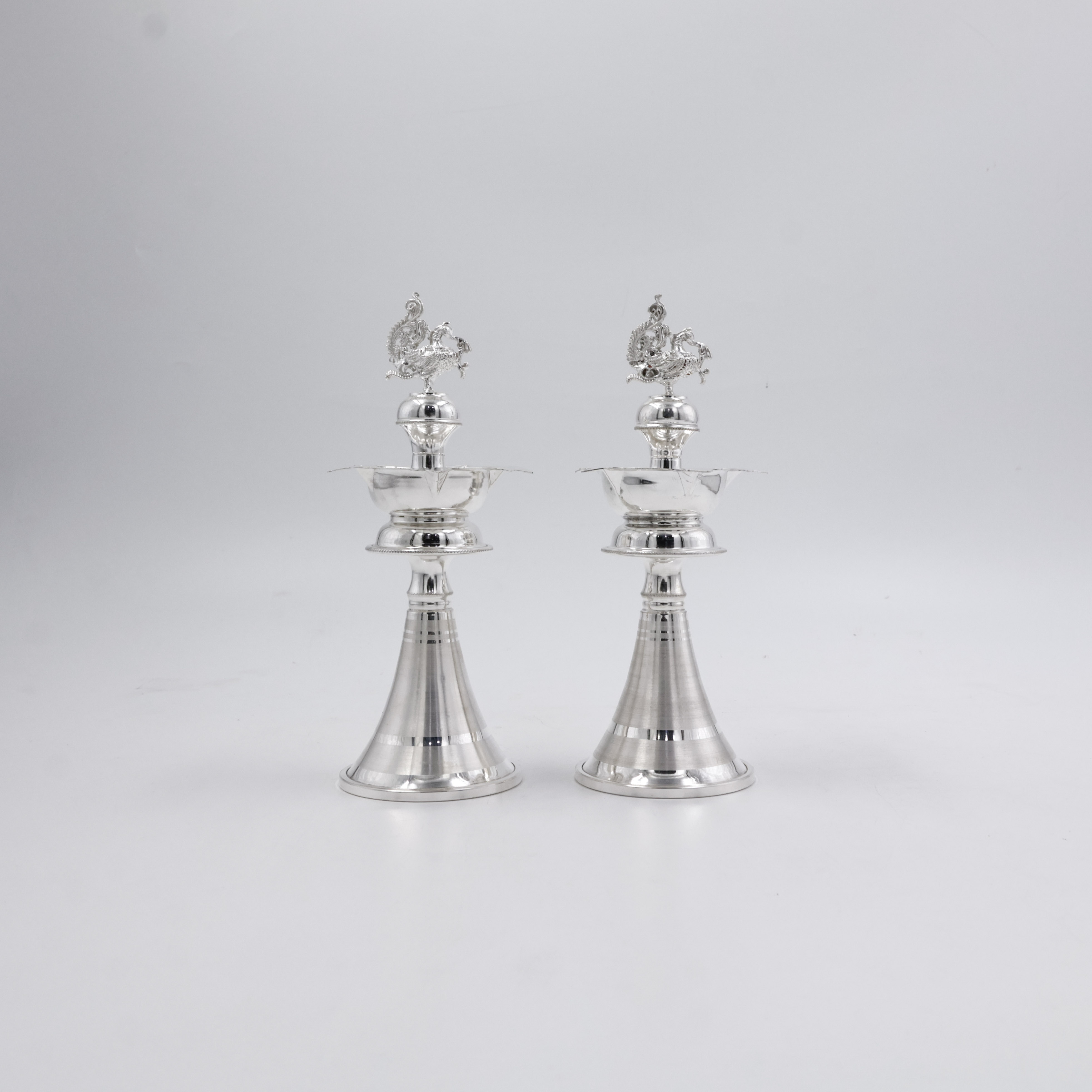 New Akshaya Jewellers - Silver Casting Kundulu For Pooja